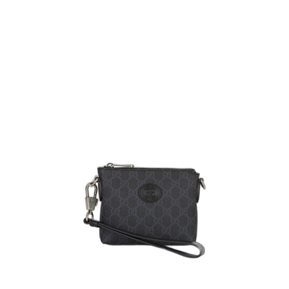 Gg Rétro Leather-Trimmed Coated-Canvas Messenger Bag - Image 1