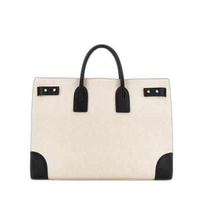 Sac De Jour Thin Large In Canvas And Leather - Image 1