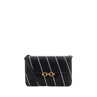 Le Maillon Satchel Bag In Navy Deep Marine - Image 1