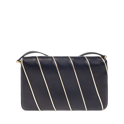 Le Maillon Satchel Bag In Navy Deep Marine - Image 4