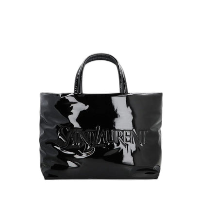 Maxi Tote In Patent Canvas - Image 1