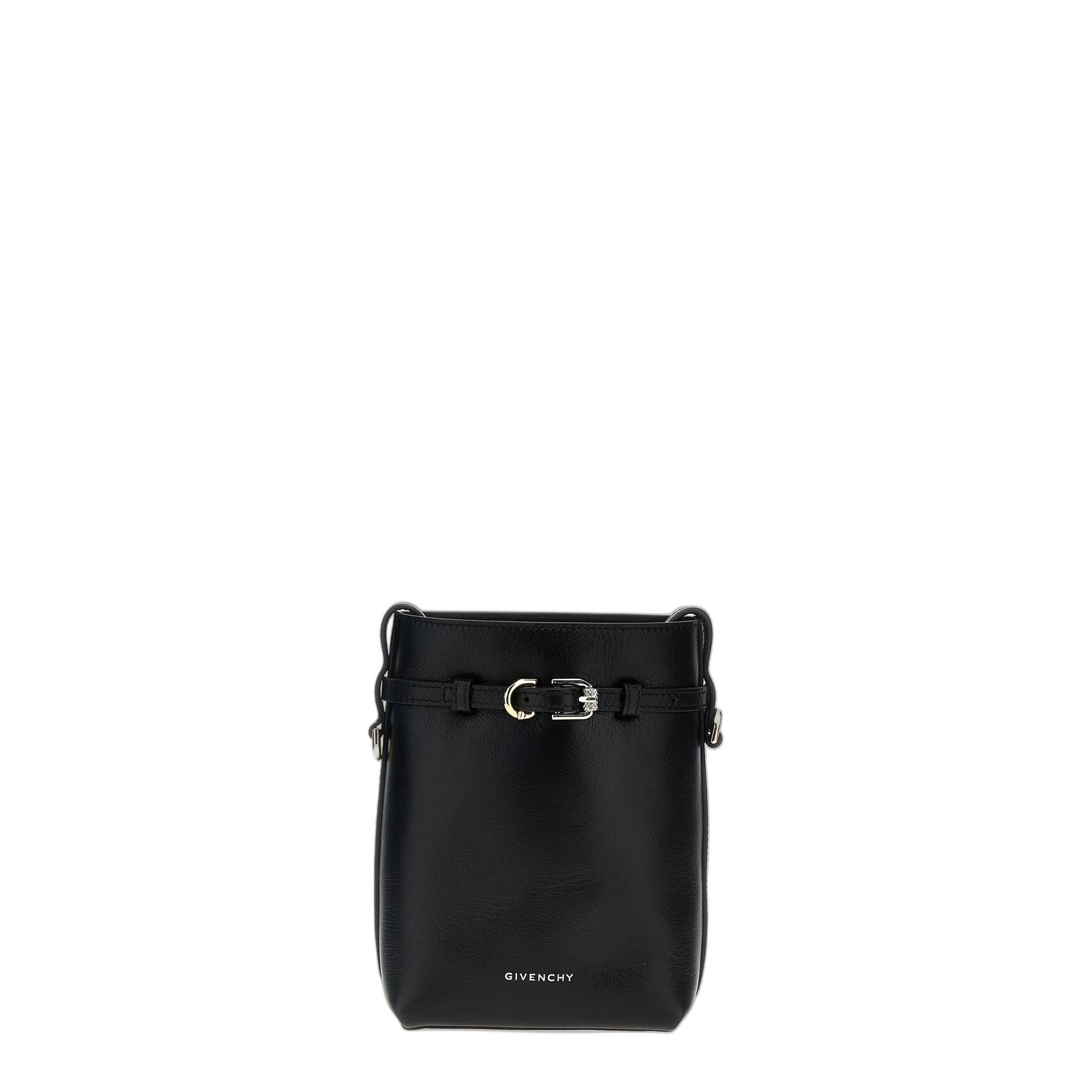 Voyou Phone Pouch In Leather - Image 1