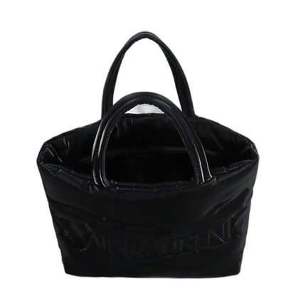 Saint Laurent Tote In Silktech Canvas - Image 4