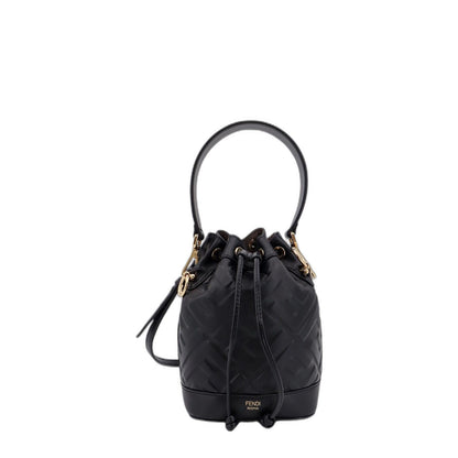 Mon Tresor Logo Embossed Bucket Bag - Image 1