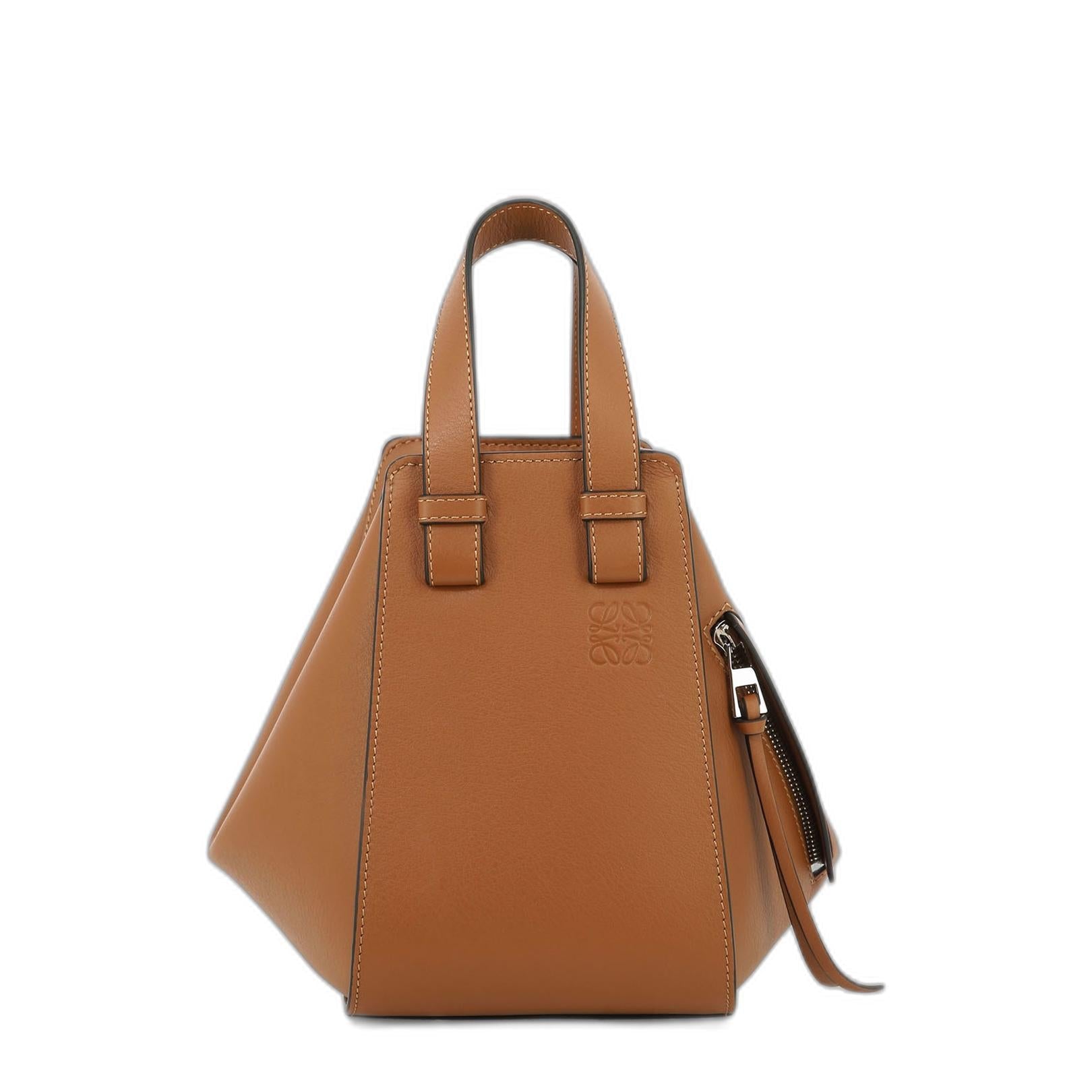 Compact Hammock Bag In Classic Calfskin - Image 3