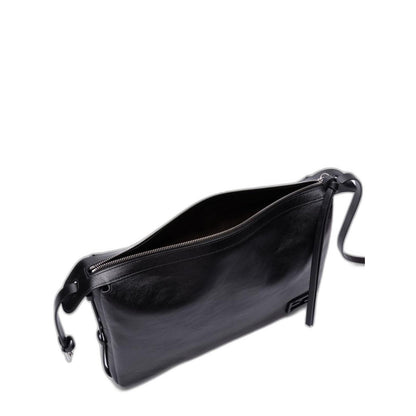 Simply Large
Black Calfskin Shoulder Bag - Image 5