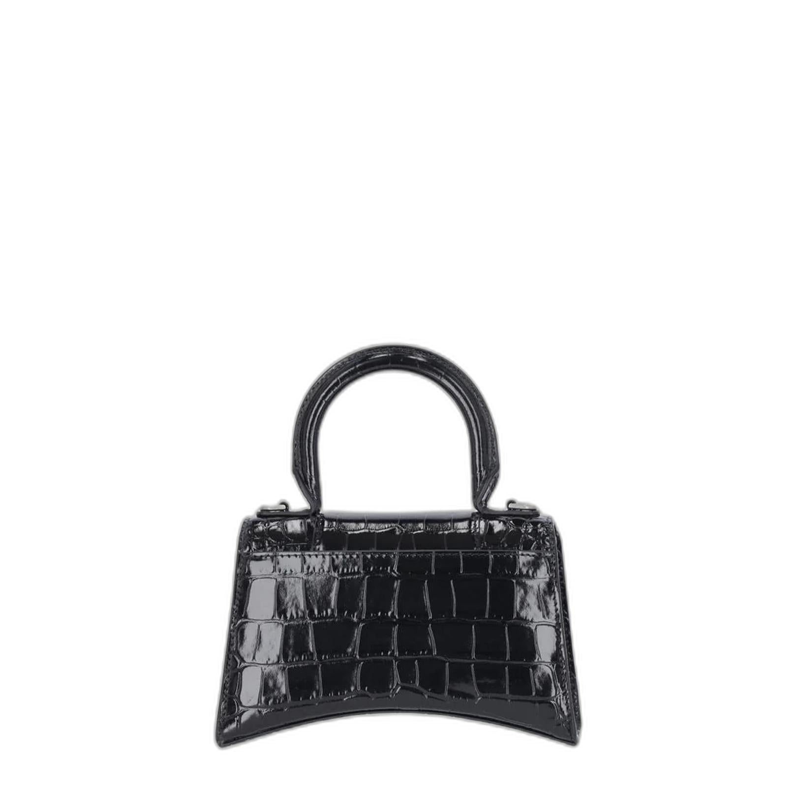 Hourglass Xs Logo Plaque Tote Bag - Image 3