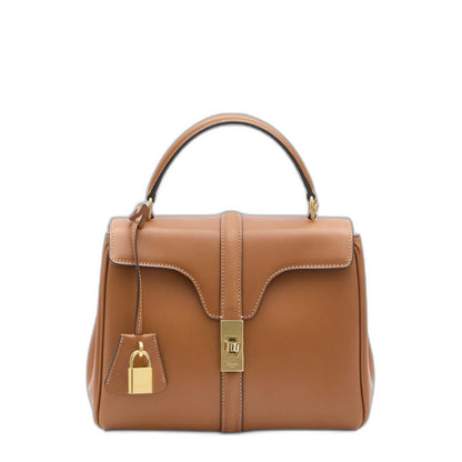 16 Small 2way Handbag in Tan Calfskin - Image 1
