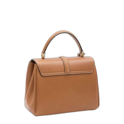 16 Small 2way Handbag in Tan Calfskin - Image 2