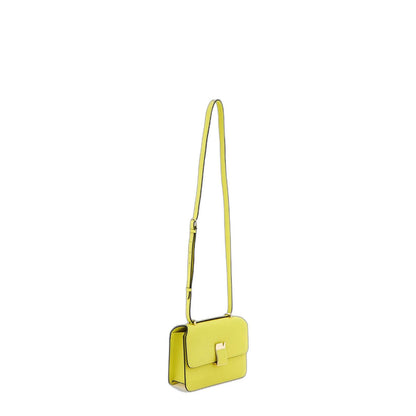 Nolo Mini Crossbody Bag in Citrine Yellow - Image 3