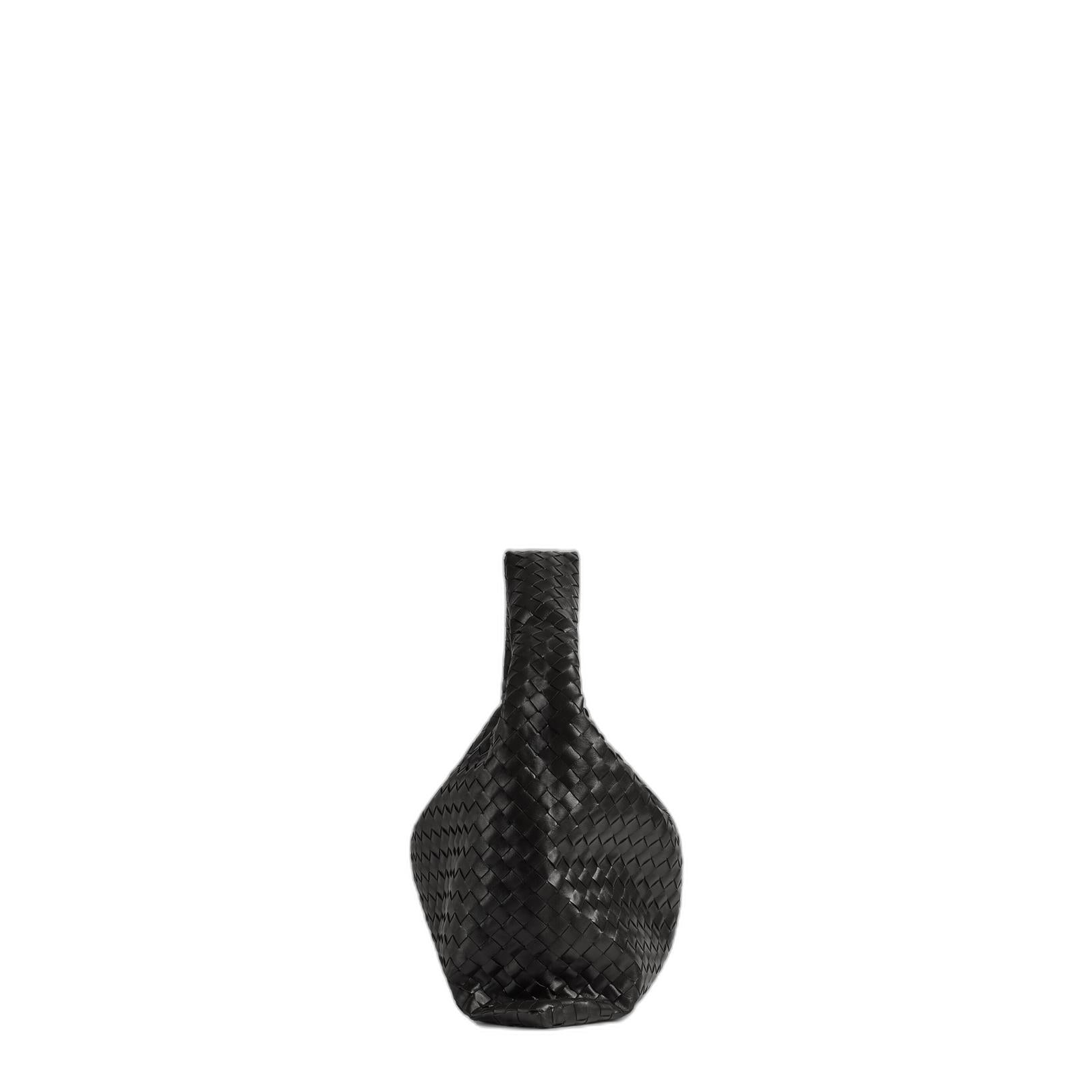 Large Hop Shoulder Bag in Black - Image 2