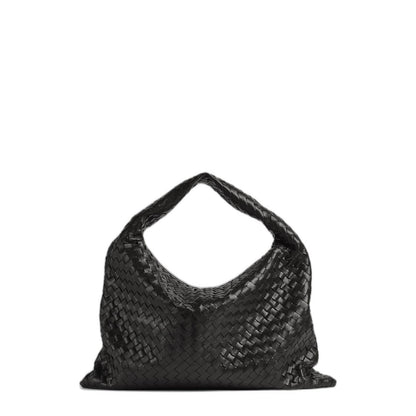 Large Hop Shoulder Bag in Black - Image 3