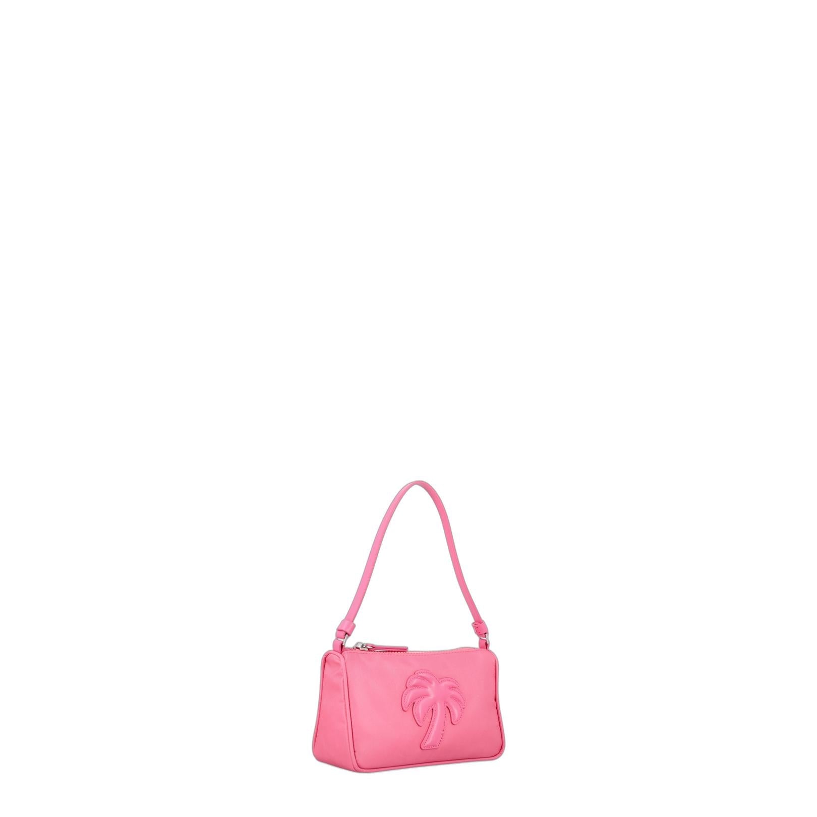 Big Palm Nylon Pouch Bag - Pink - Image 13