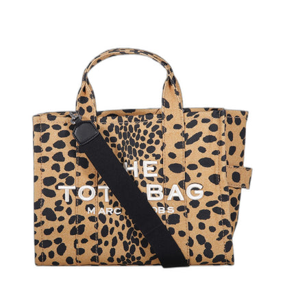 The Cheetah Canvas Medium Tote Bag - Image 1