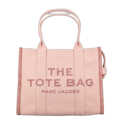 The Large Jacquard Tote In Pink - Image 1