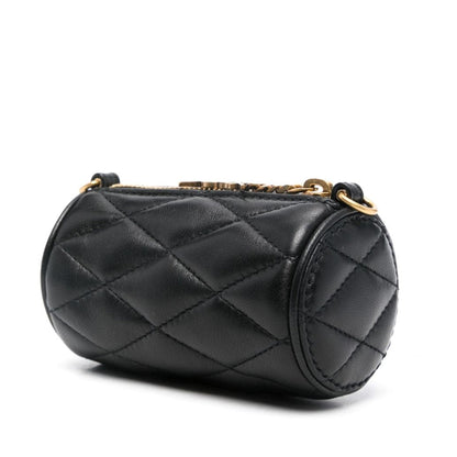 Sade Tube Micro Lambskin Shoulder Bags - Black