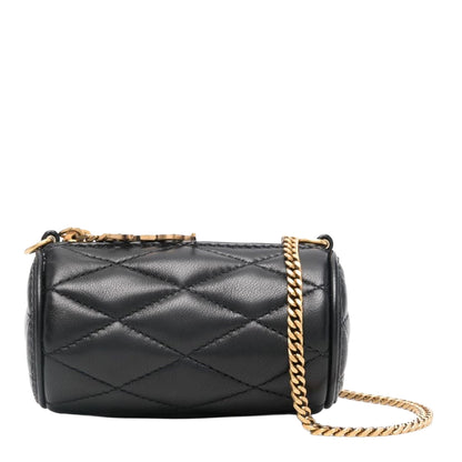 Sade Tube Micro Lambskin Shoulder Bags - Black